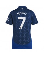 Manchester United Mason Mount #7 Venkovní Dres pro Dámské 2024-25 Krátký Rukáv